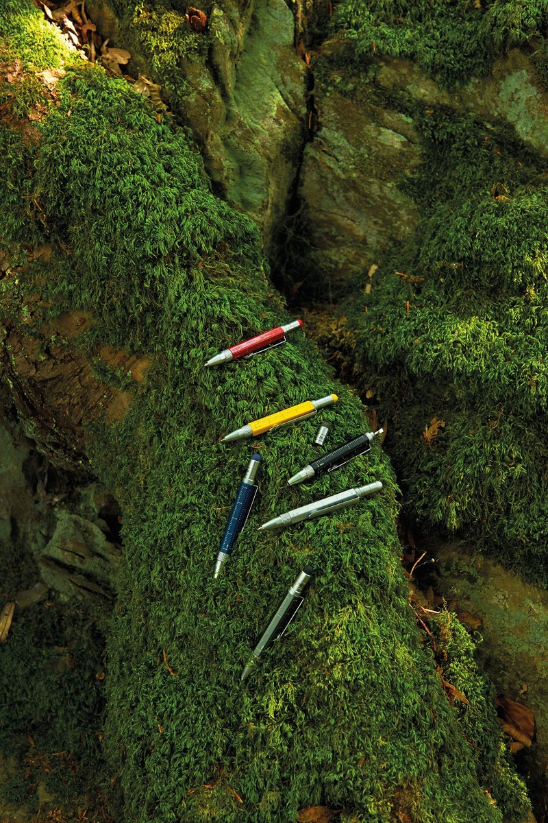 Troika Construction Liliput - PIP25/BK - Multitasking Ballpoint Pen (Small) - Tool Pen - Centimeter/Inch Ruler - Slotted/Phillips Screwdriver - Stylus (Black) Original - Image 4